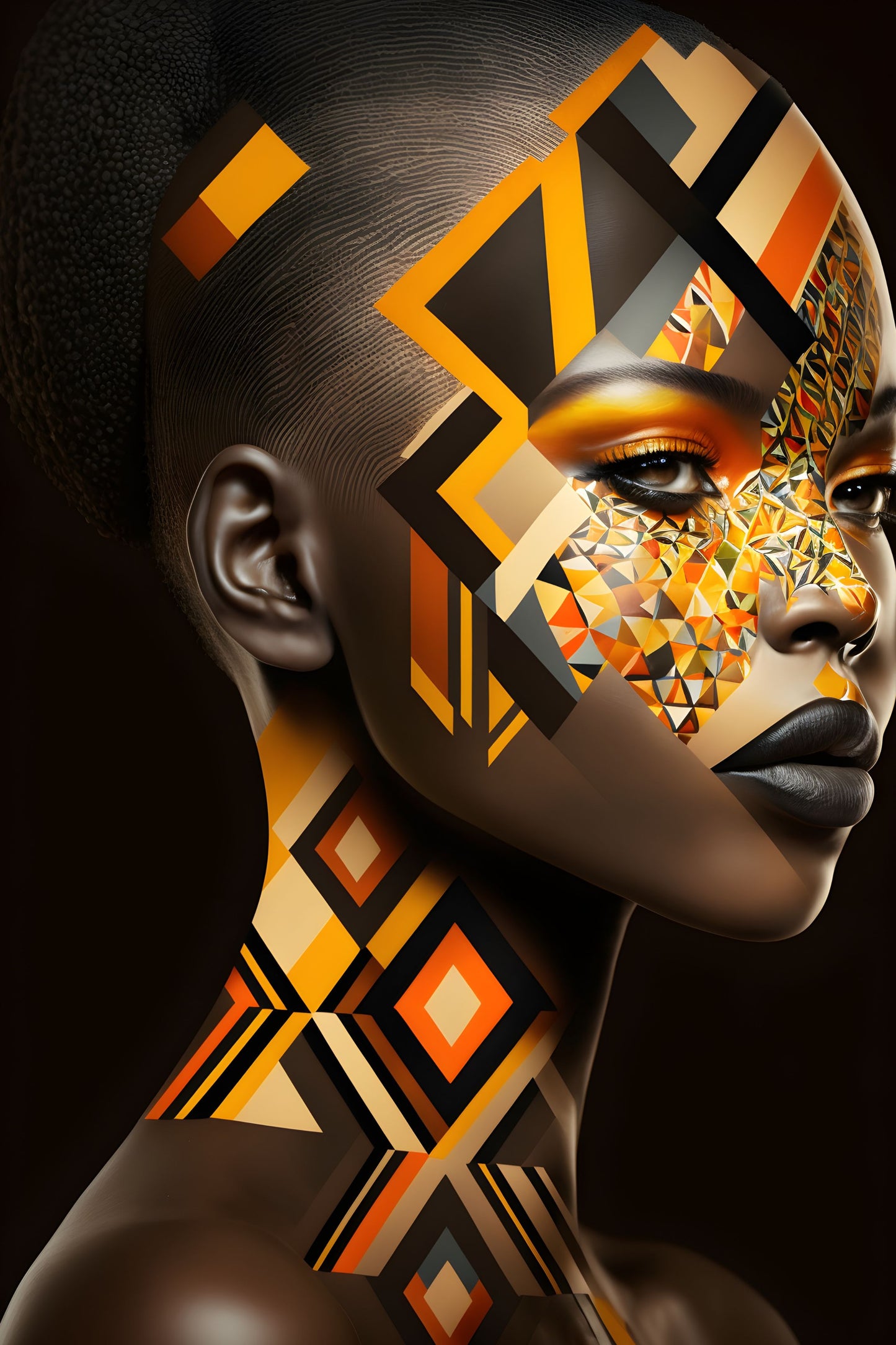Afro Culture 25 Digital Art Poster