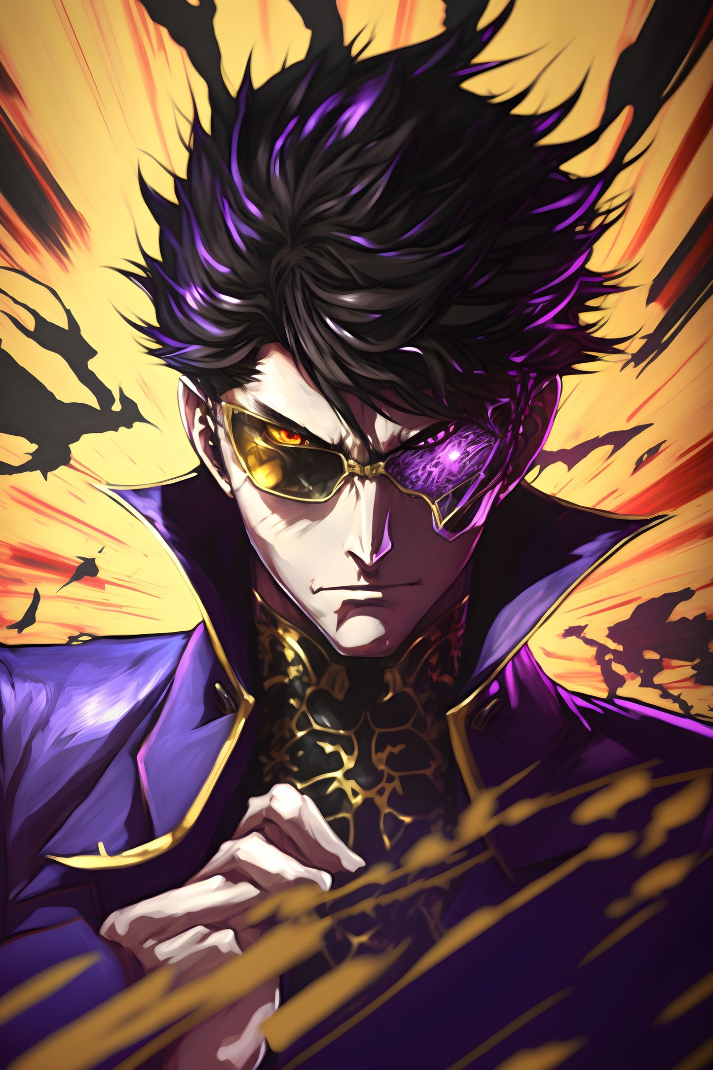 Assassins Classroom 1 Digital Art Anime Poster