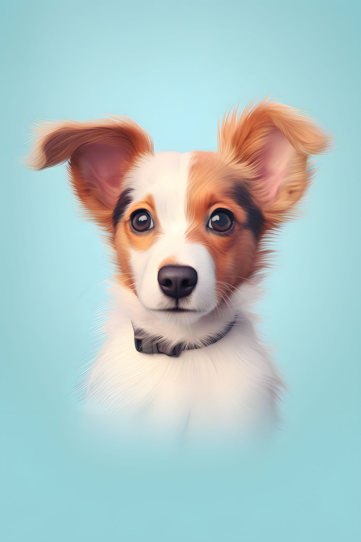 Cute Pixes 25 Digital Art Poster