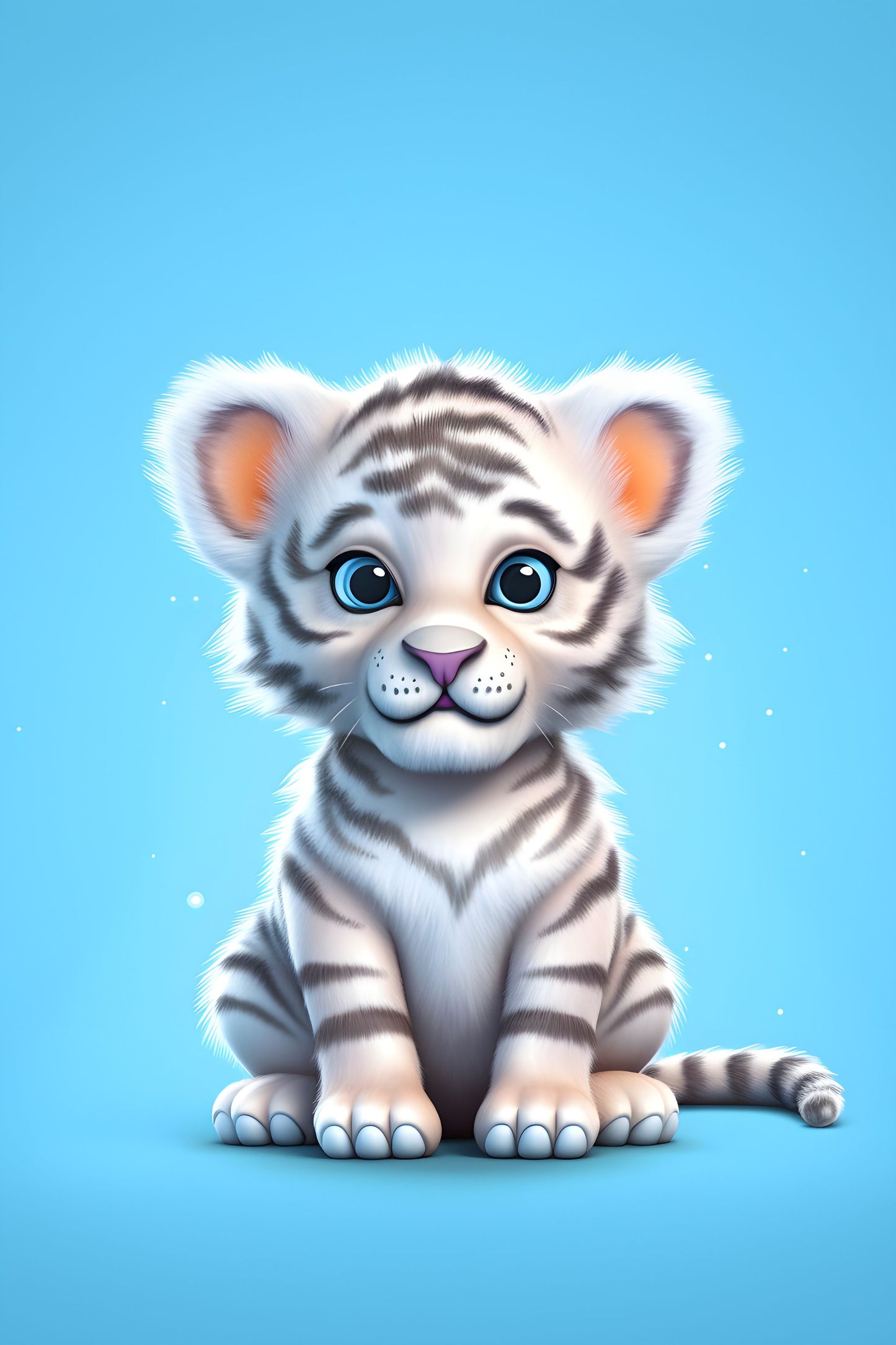 Cute Pixes 37 Digital Art Poster
