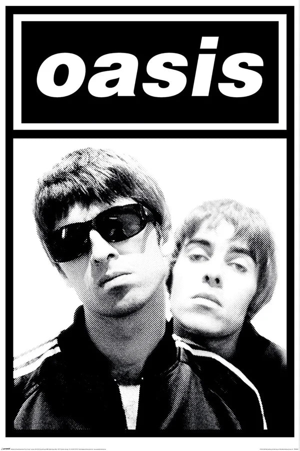 Oasis - Gallagher's Music Poster