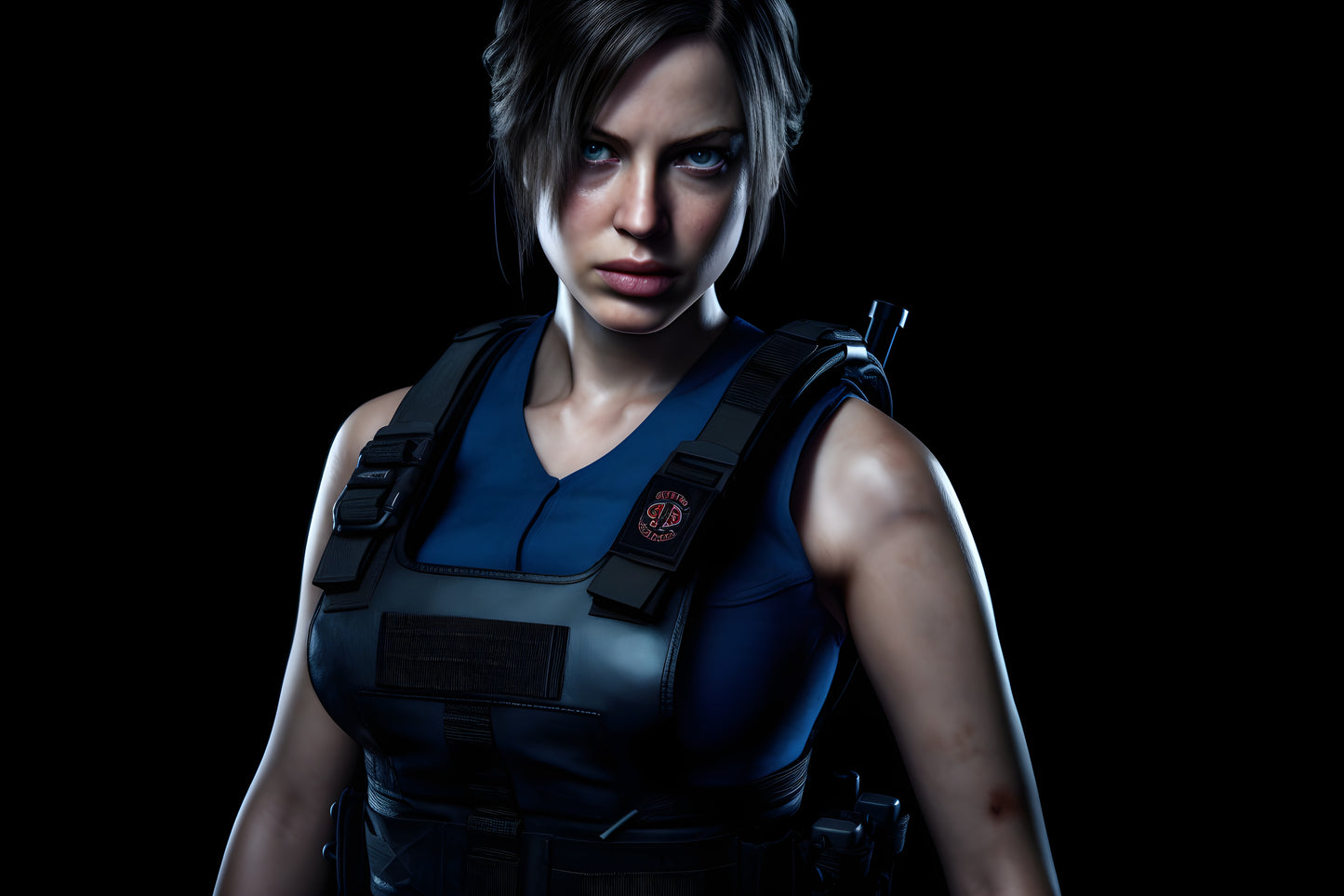 Resident Evil 1 Digital Art Gaming Poster