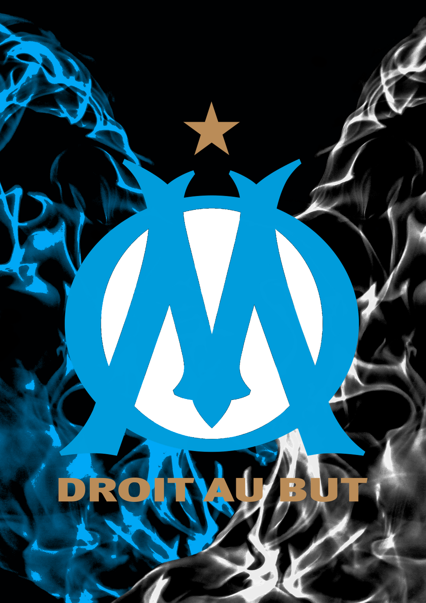 Olympique de Marseille Emblem - Football Poster