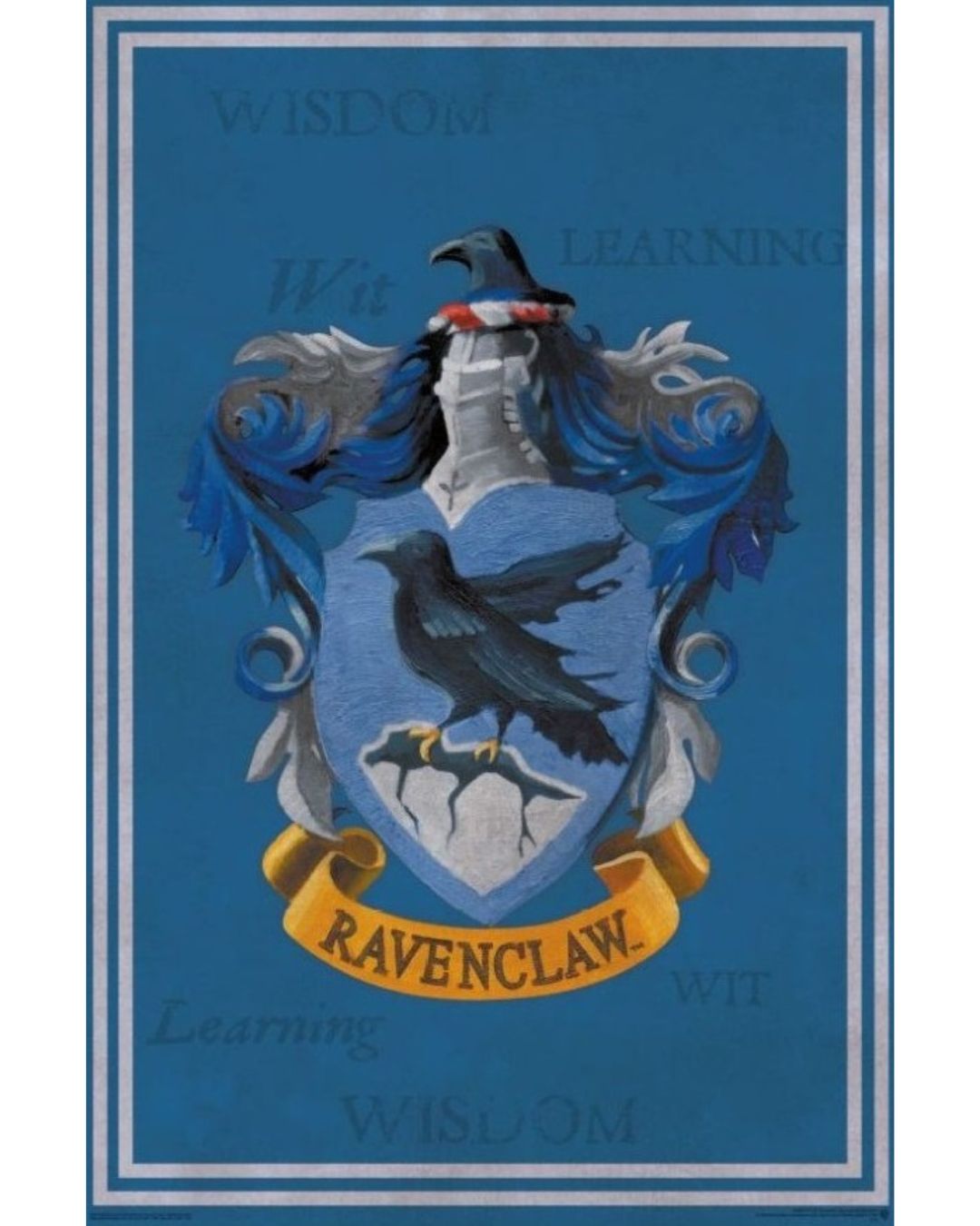 Harry Potter (Ravenclaw Crest) Poster