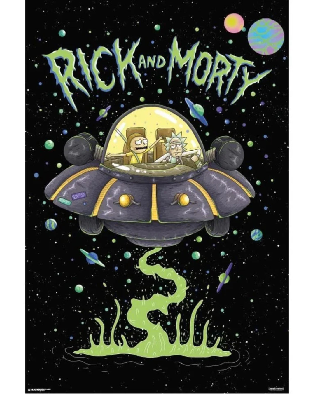 Rick & Morty Ship Poster