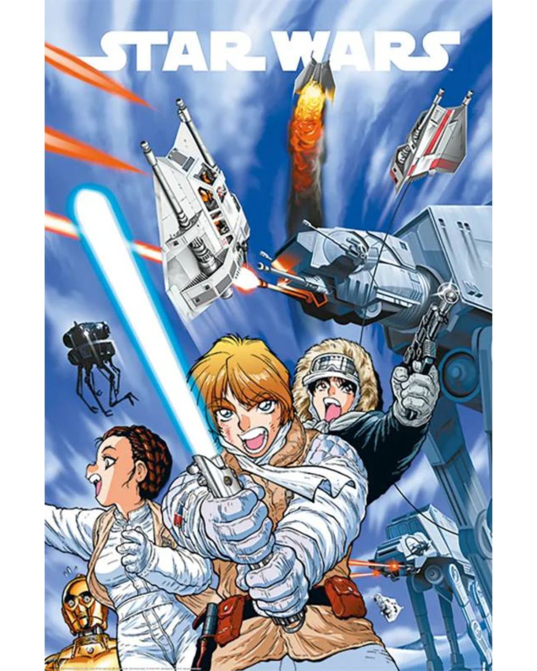 Star Wars - Manga Madness Poster