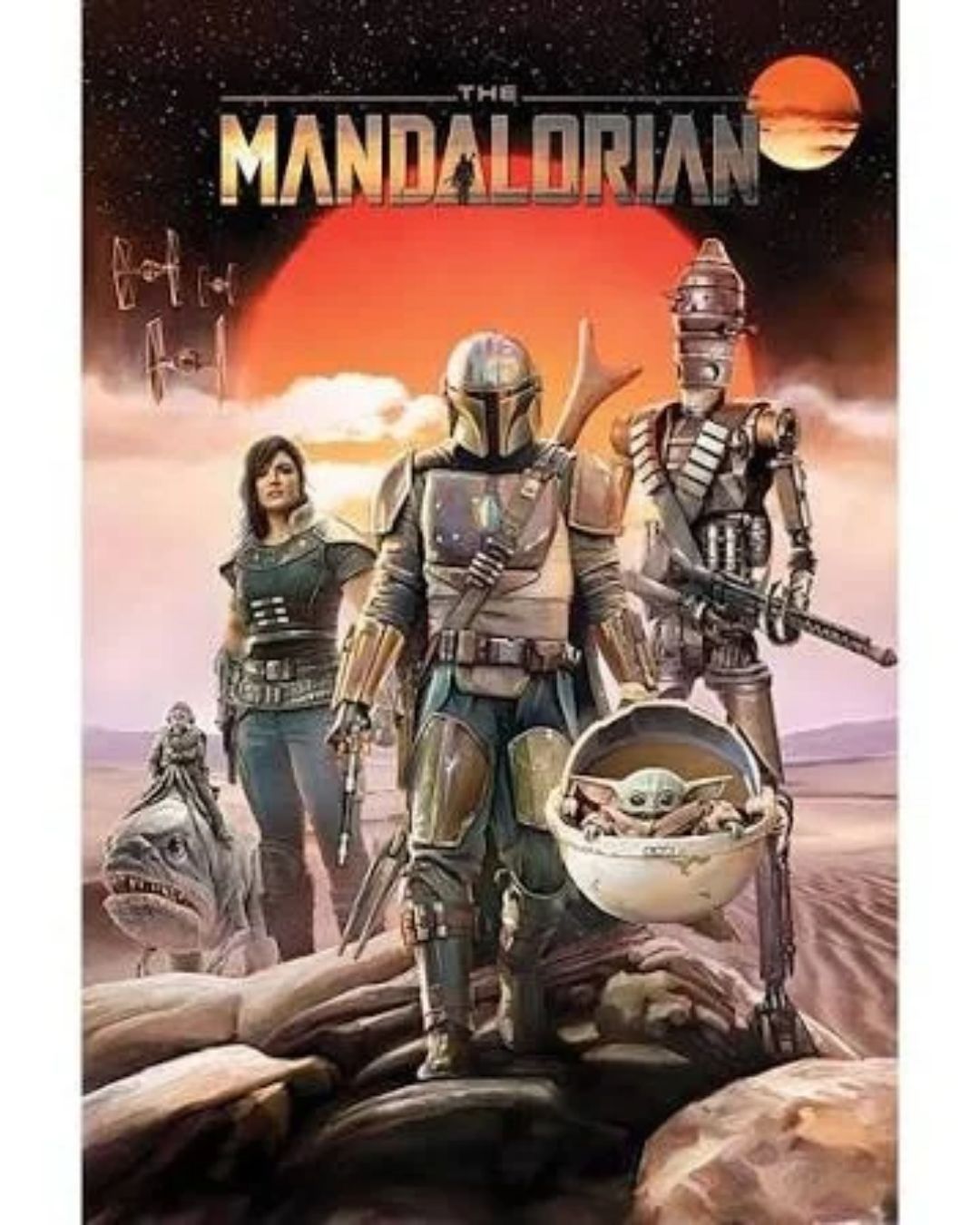 Star Wars: The Mandalorian - Group (Maxi Poster)