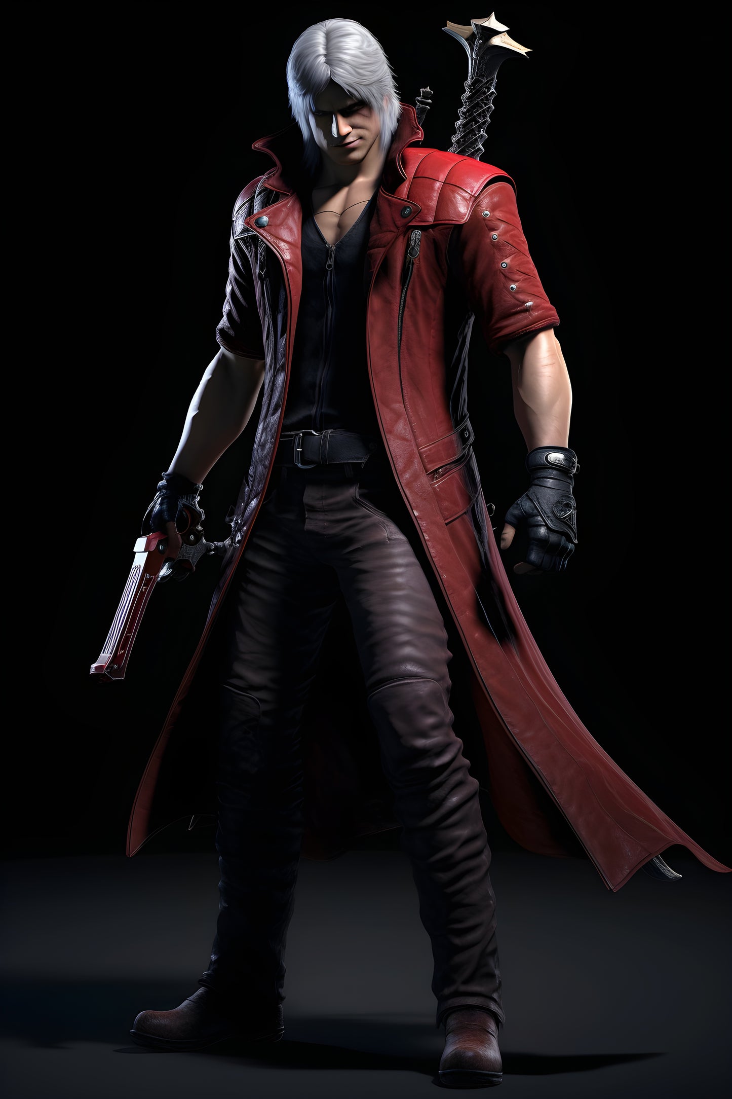 Devil May Cry 3 Digital Art Gaming Poster