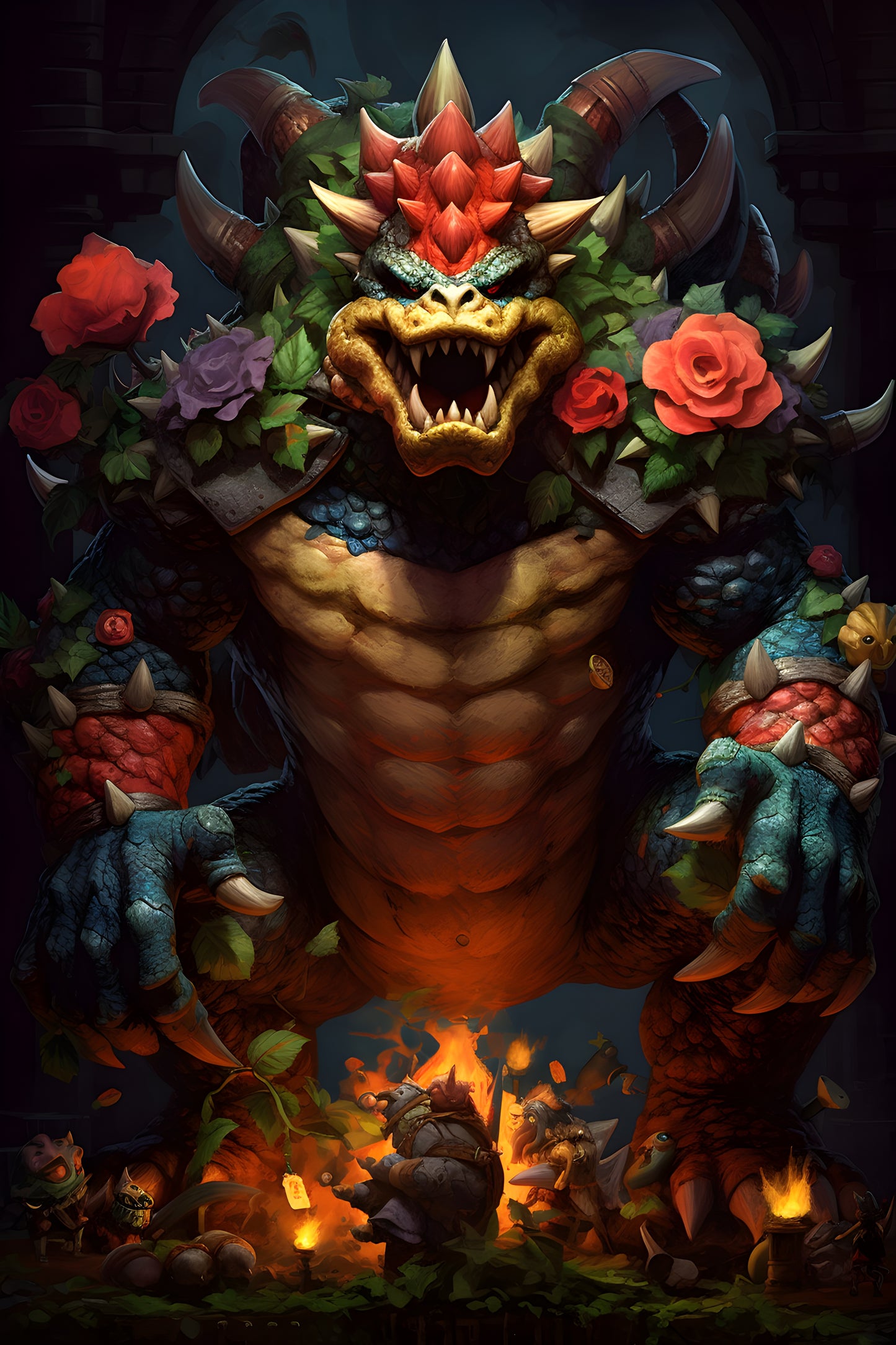 Super Mario 23 Digital Art Gaming Poster