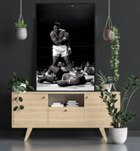 Ali v Liston Boxing Poster - egoamo posters - room mock up