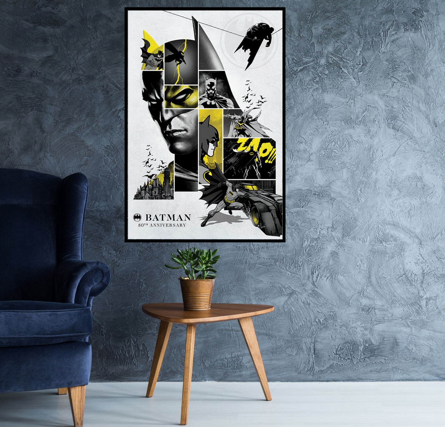 Batman 80th Anniversary Poster - egoamo.co.za