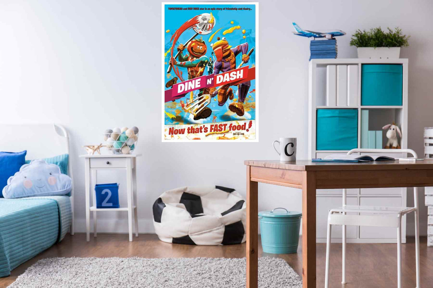 Fortnite - Dine n Dash Poster - egoamo.co.za