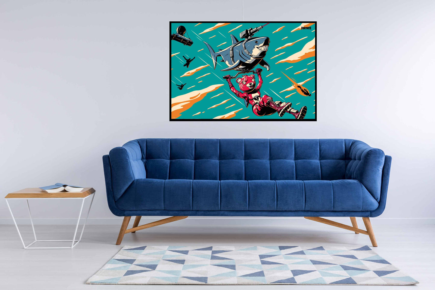 Fortnite - Laser Shark Poster - egoamo.co.za