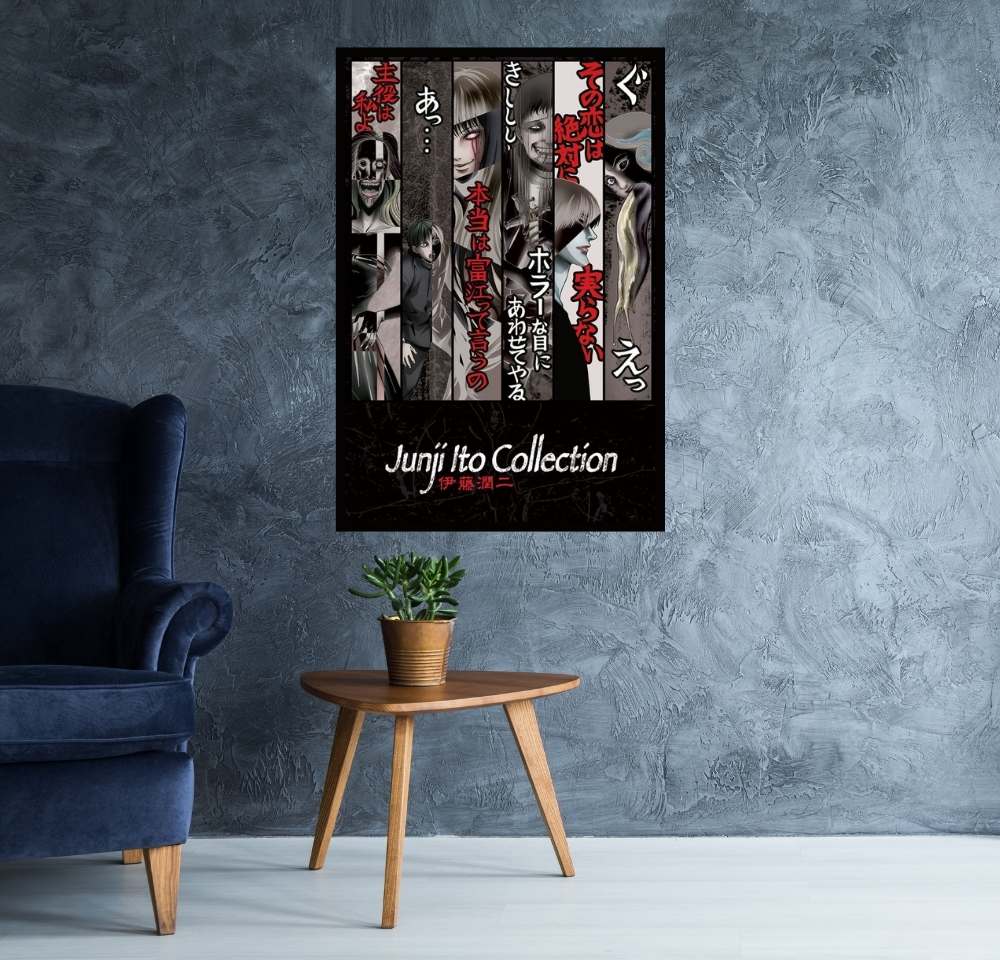 Junji Ito Collection Poster, Horror Junji Ito Poster