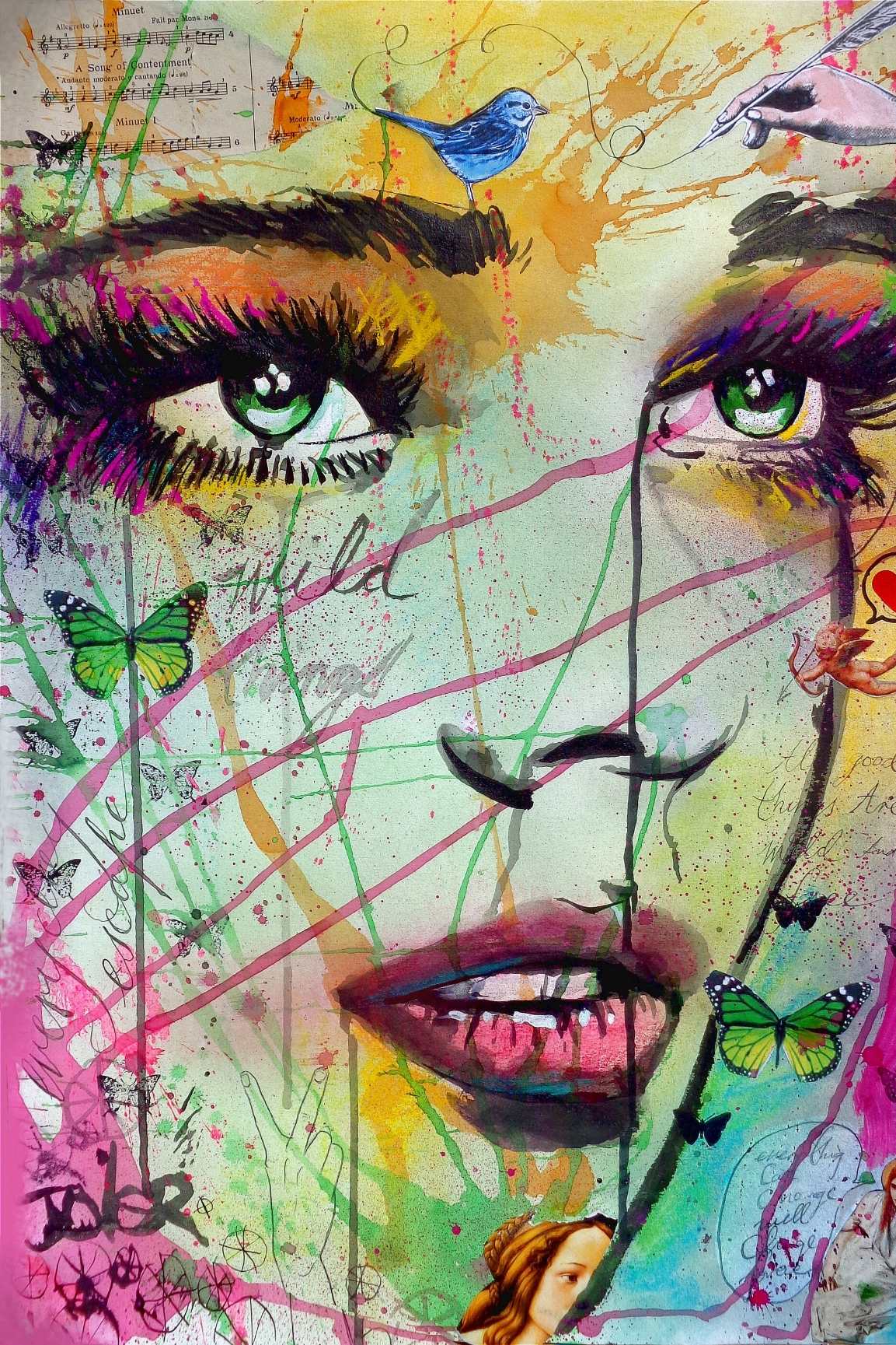 Loui Jover - Wild Thing Art Print - egoamo.co.za