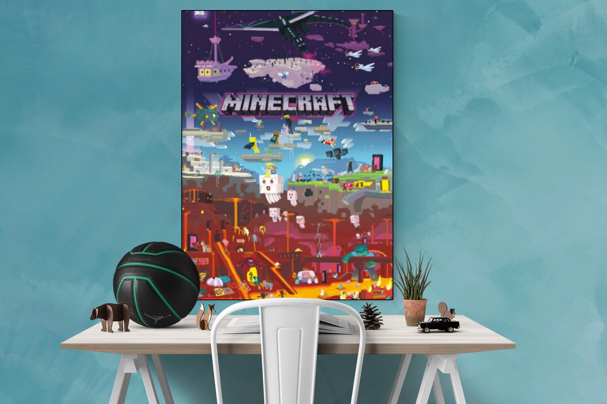 Minecraft - World Beyond Gaming Poster - egoamo.co.za