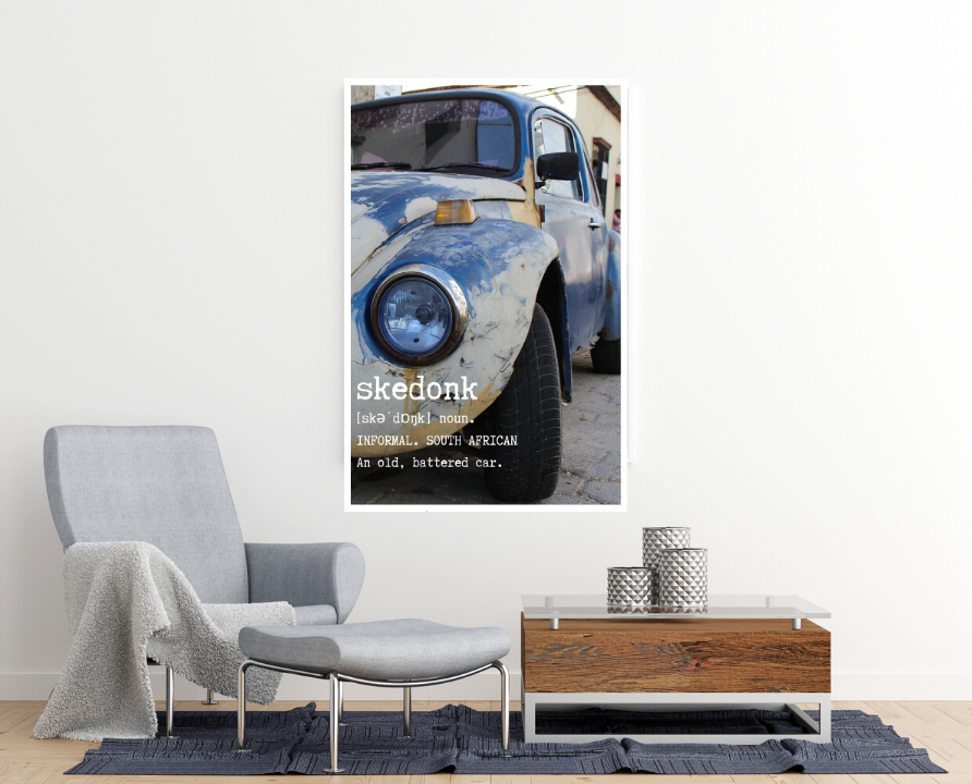 EgoAmo Original - Skedonk Poster - egoamo.co.za