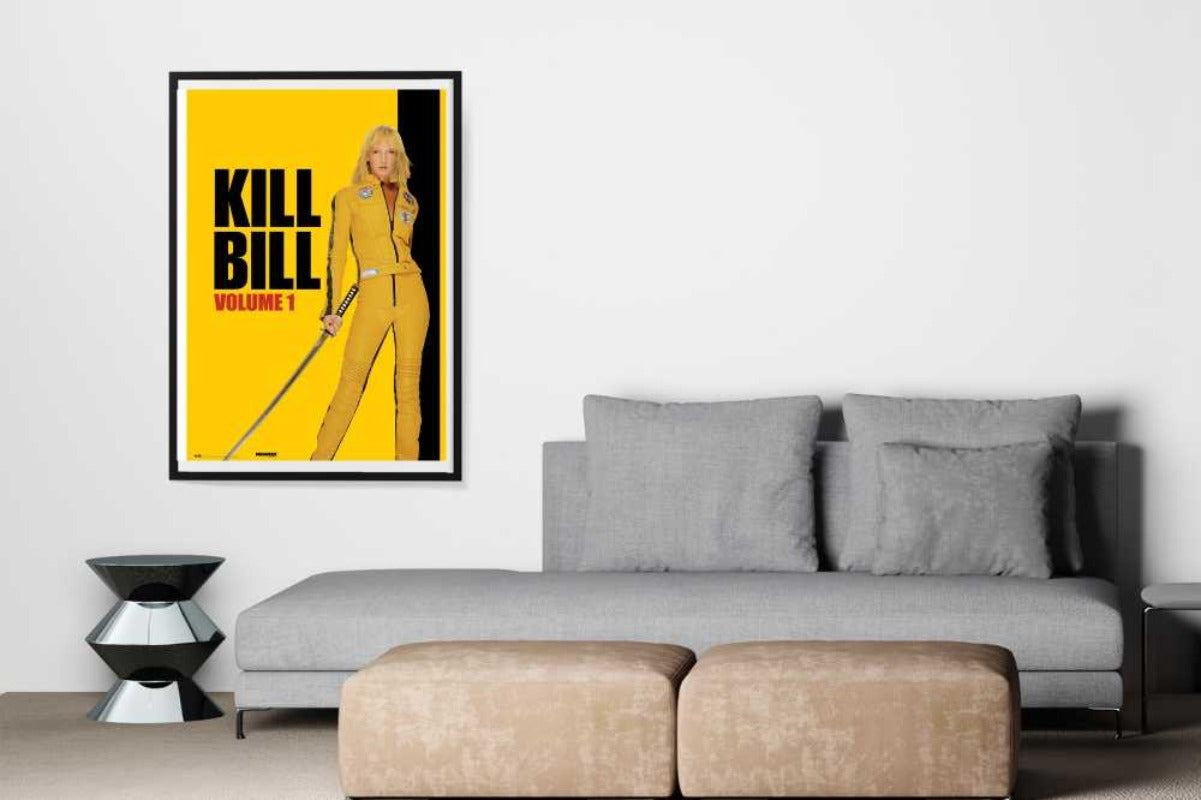 Kill Bill: Vol. 1 room mockup - egoamo posters