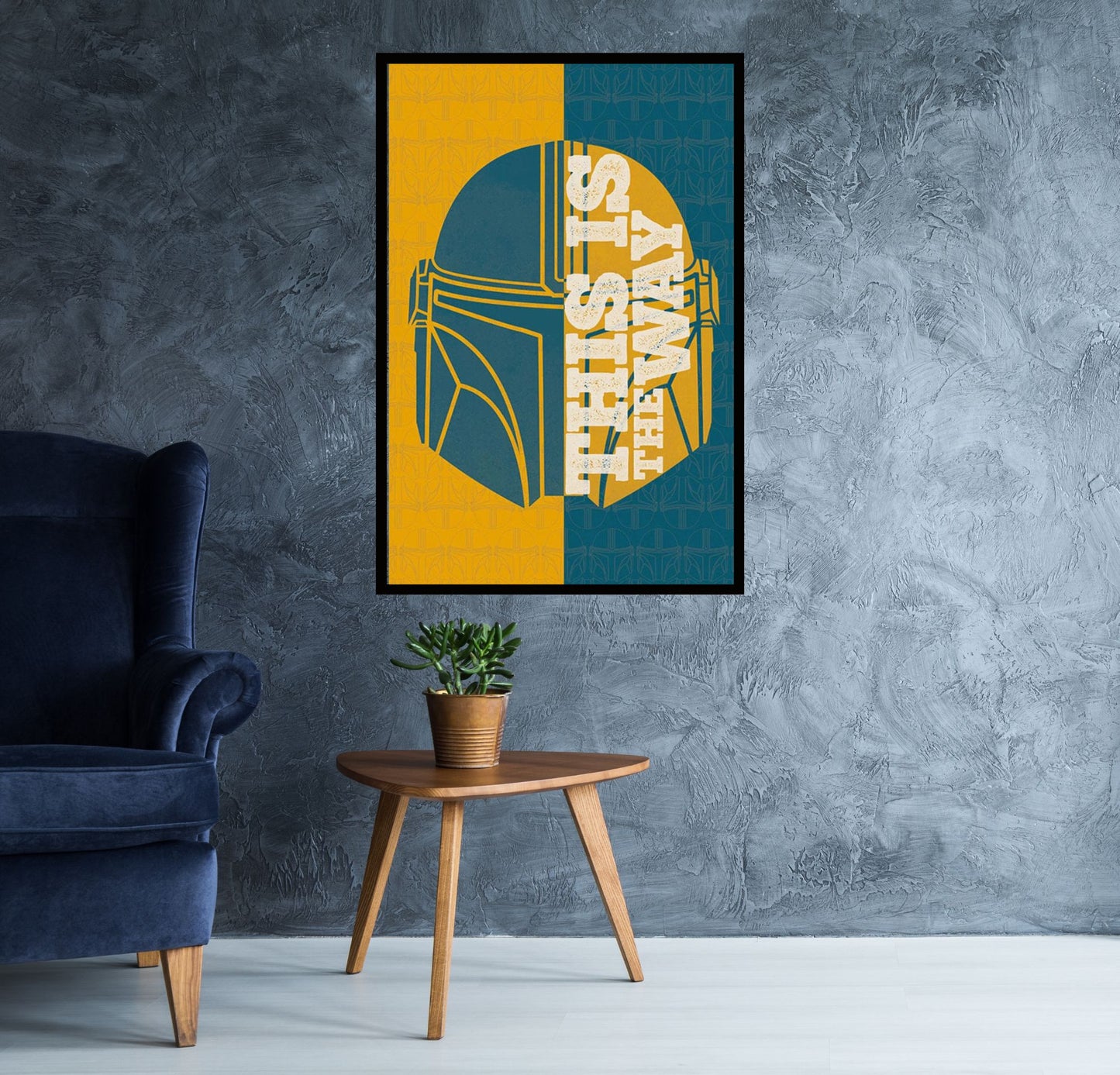 Star Wars - Mandalorian This is the Way Poster Egoamo.co.za