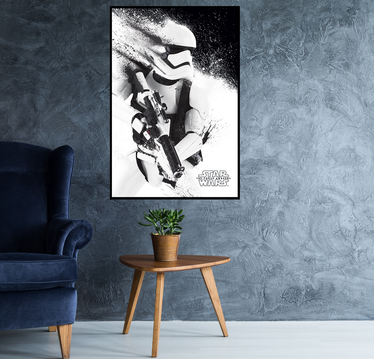 Star Wars - The Force Awakens Storm Trooper Poster - egoamo.co.za