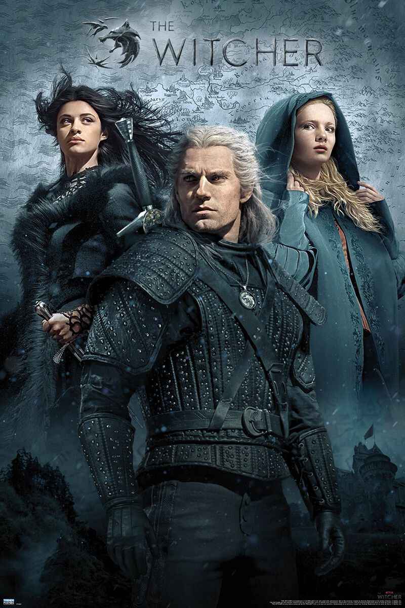 The Witcher Netflix TV poster