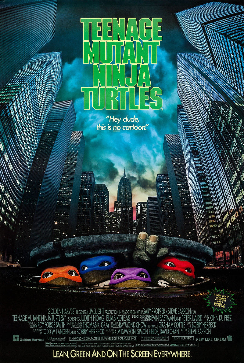 Teenage Mutant Ninja Turtles - 90s Poster - egoamo.co.za