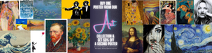 Going all artsy with buy one and get 50% off a second on all art posters