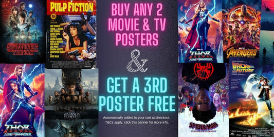 Buy 2 get a 3rd free - It's March Madness at EgoAmo posters