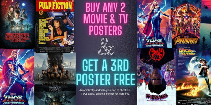 Buy 2 get a 3rd free - It's March Madness at EgoAmo posters