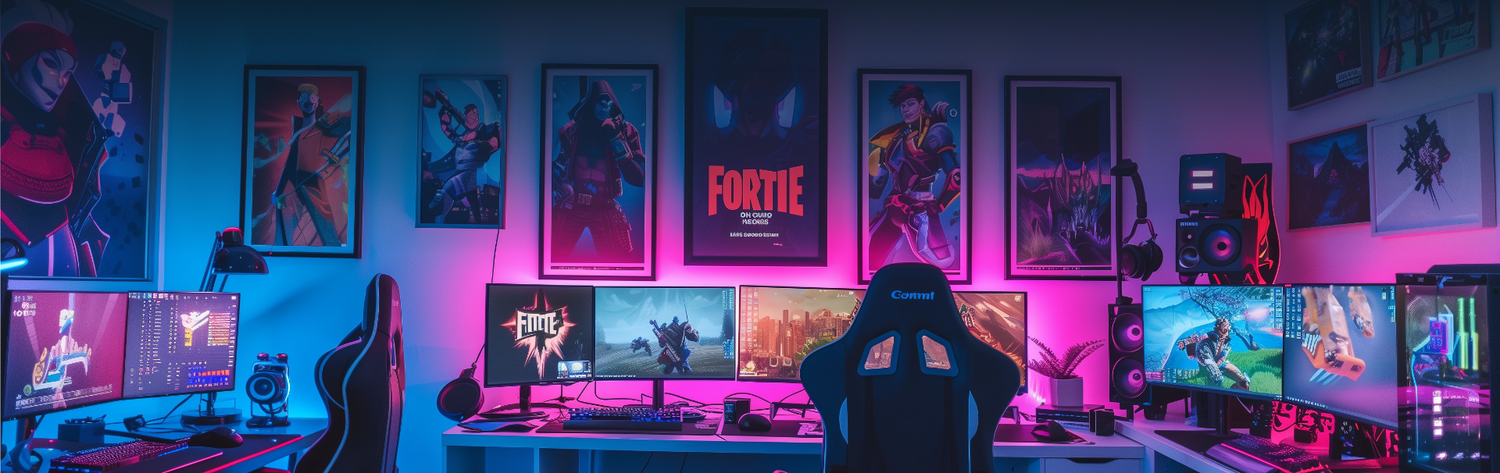 Framed Fortnite Posters EgoAmo Posters