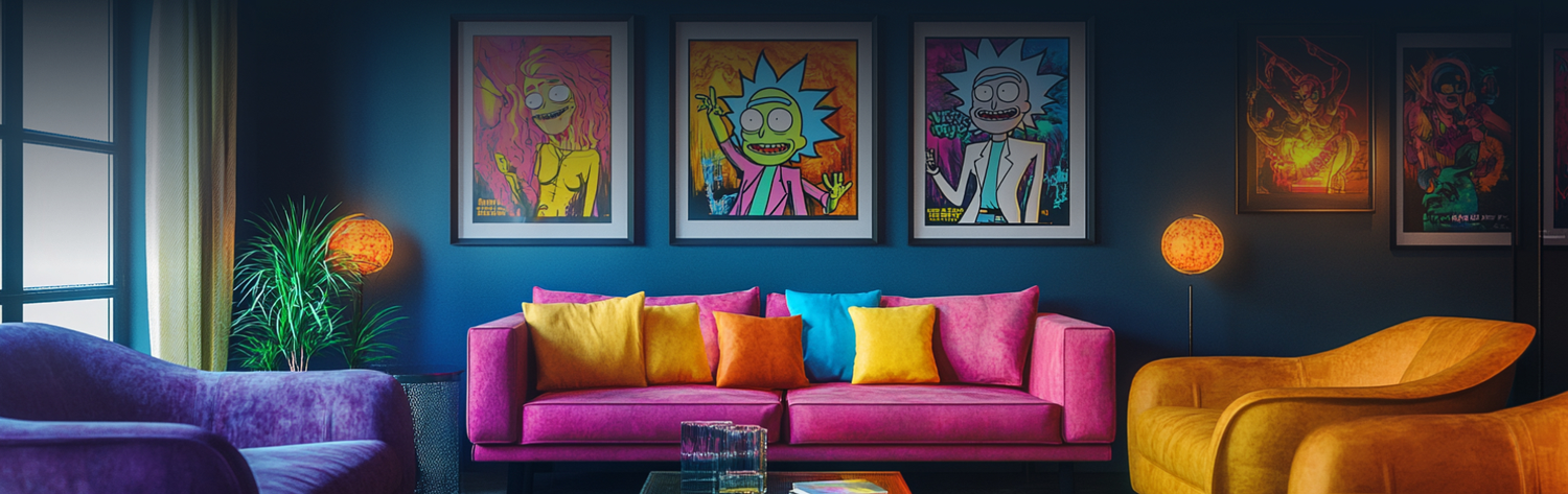 Rick and Morty TV series poster banner - egoamo posters