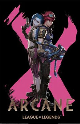 Arcane League of Legends Poster