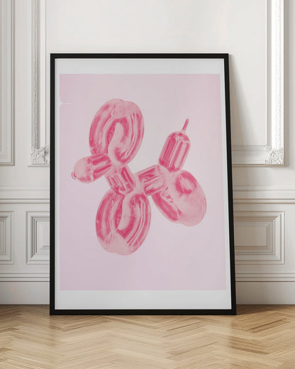 Balloon Dog - Abstract Art Poster