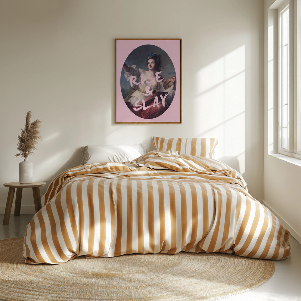 Slay Ratioiso by Grace - Abstract Art Poster