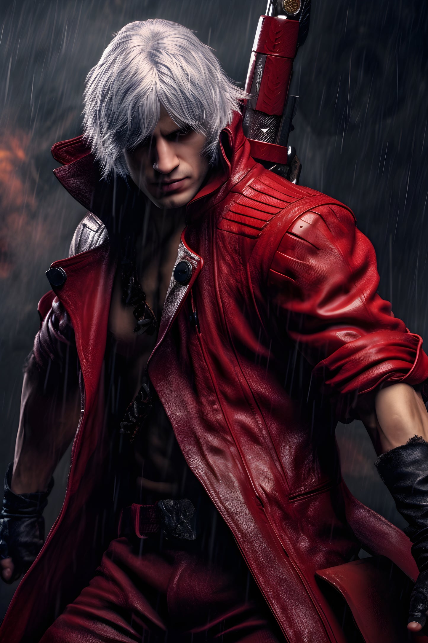 Devil May Cry 1 Digital Art Gaming Poster