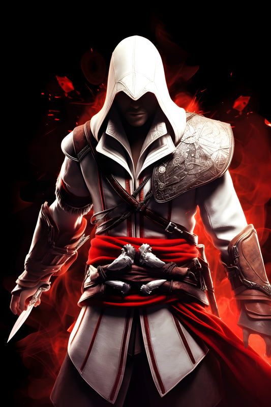 Assassin's Creed 1 Digital Art Gaming Poster