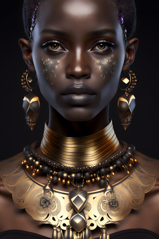 Afro Culture 13 Digital Art Poster