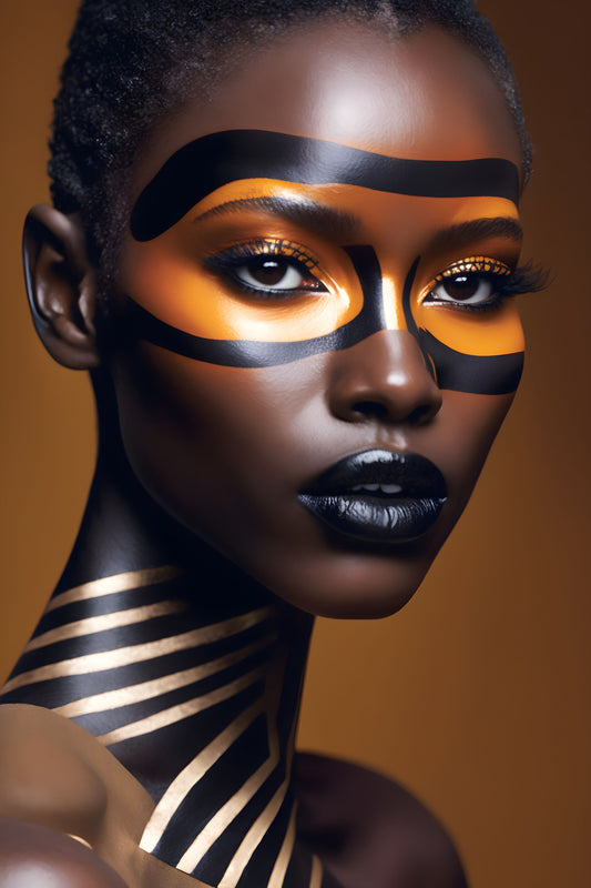 Afro Culture 14 Digital Art Poster