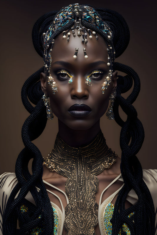 Afro Culture 15 Digital Art Poster