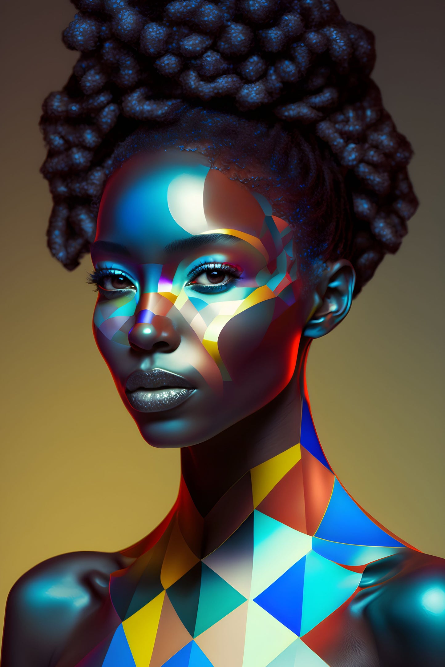 Afro Culture 18 Digital Art Poster