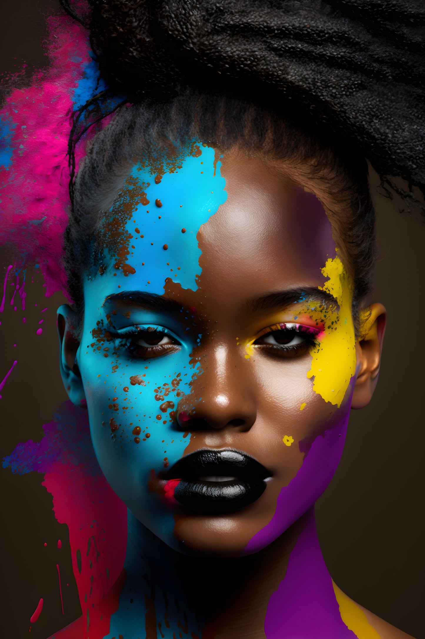 Afro Culture 24 Digital Art Poster