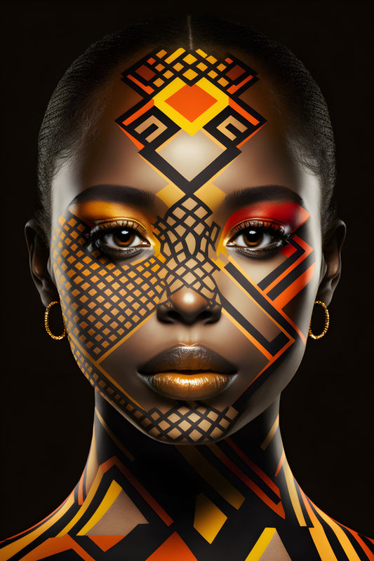 Afro Culture 3 Digital Art Poster