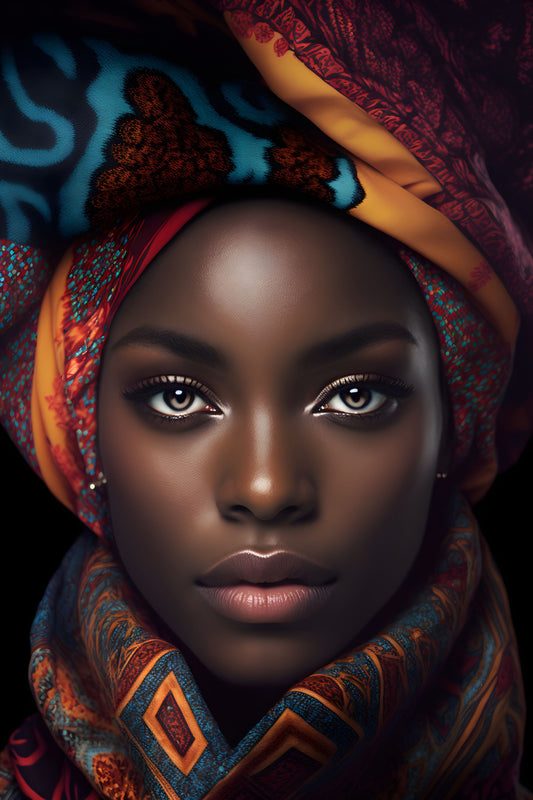 Afro Culture 5 Digital Art Poster