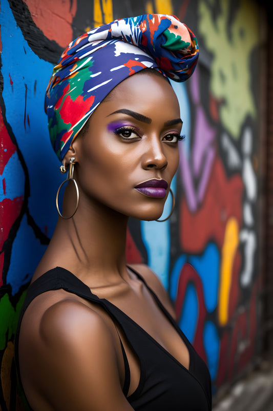 Afro Culture 6 Digital Art Poster