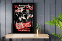 Anthrax Spreading the Disease poster - room mockup - egoamo posters