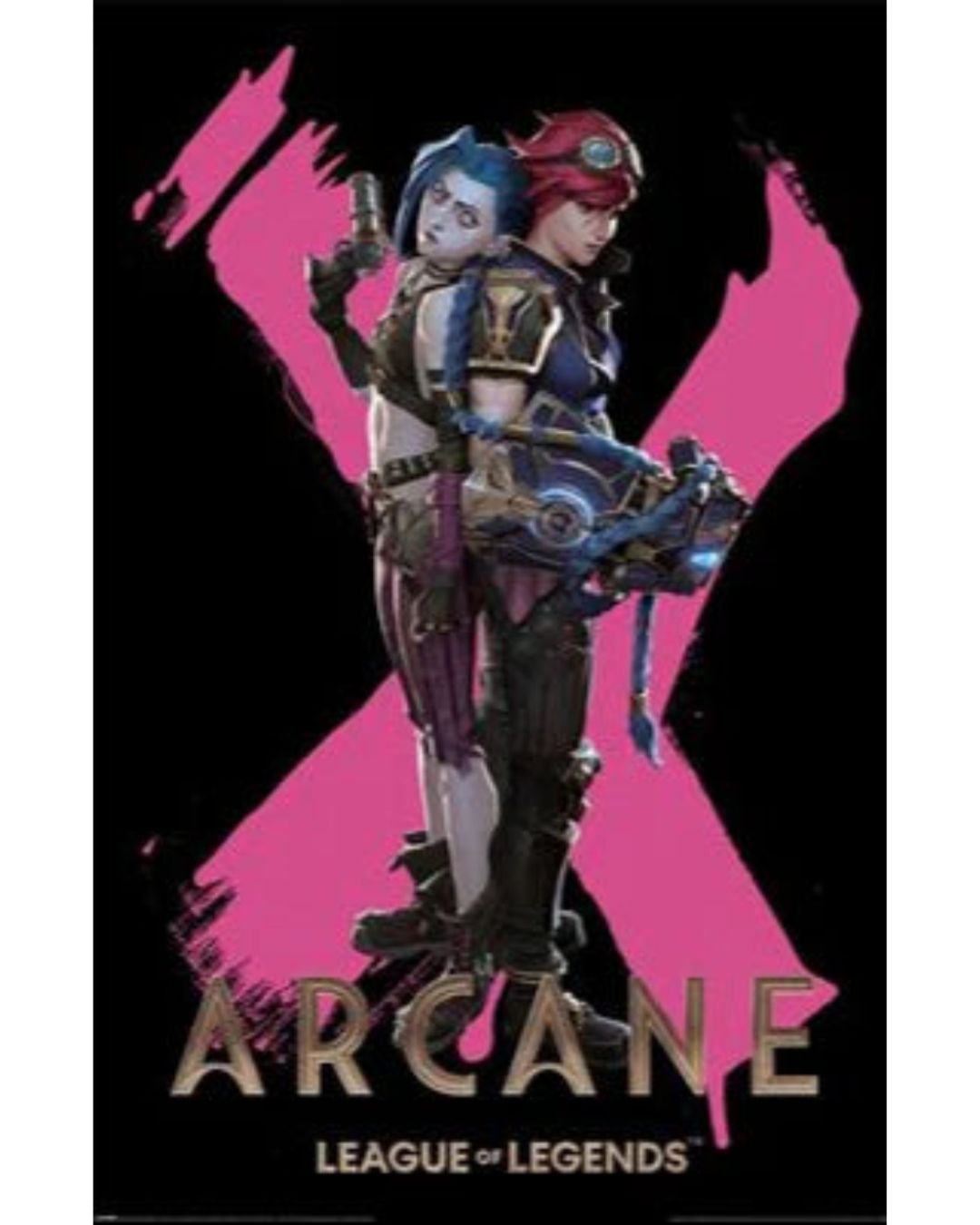 Arcane League of Legends Poster