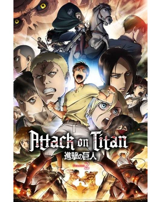 Attack on Titan - Season 2 Anime Poster