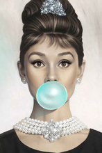 Audrey Hepburn - Bubblegum Poster