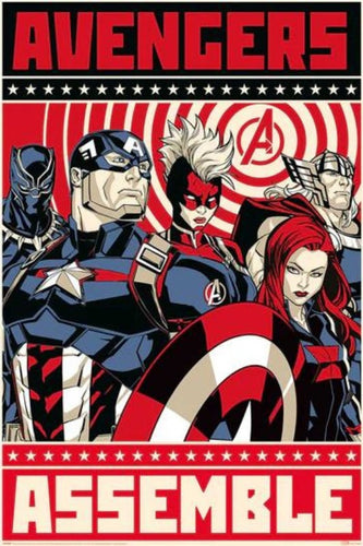 Avengers Assemble Poster - egoamo posters