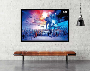 Star Wars (Universe) Poster - room mockup - egoamoposters